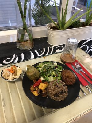 Daily menu avaliable... at Grön Vegan Yard in Nicosia