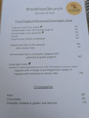  at Fruit Tree Coffee Shop in Koh Lanta