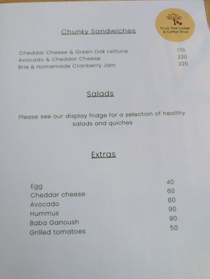  at Fruit Tree Coffee Shop in Koh Lanta