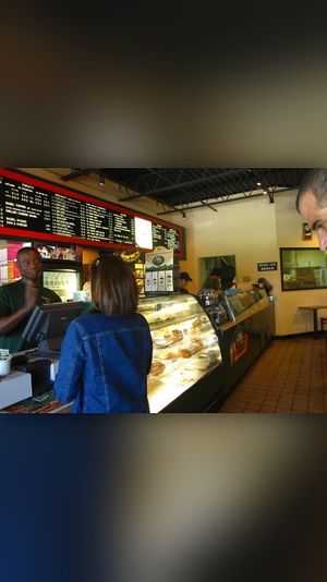 Inside at Bagel's Best in Needham