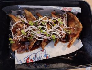 Vegan dumplings at Xu Noodles in Eindhoven