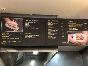 Menu   at Portland in Nantes