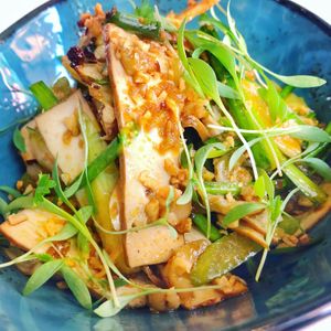 Marinated Pressed Tofu at Ms Chi Cafe - Maybe closed in Culver City