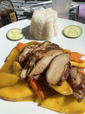 Vegane Mango Ente  at SU in Klagenfurt
