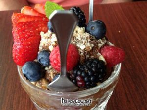 vegan power pudding - Delicious! at Shangri-La Tea Room and Vegetarian Restaurant in Boise