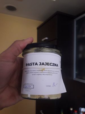 "Egg" paste at Avocado Spot in Gdansk