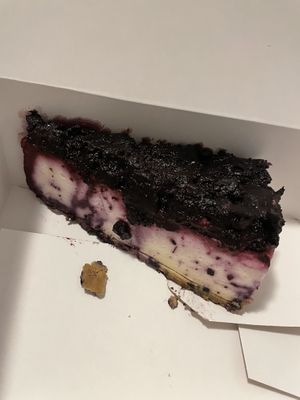 Blueberry cheesecake  at Avocado Spot in Gdansk