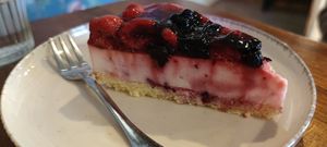 Cheesecake to die for at Avocado Spot in Gdansk