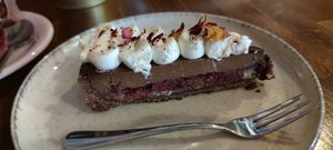 Energy cake at Avocado Spot in Gdansk