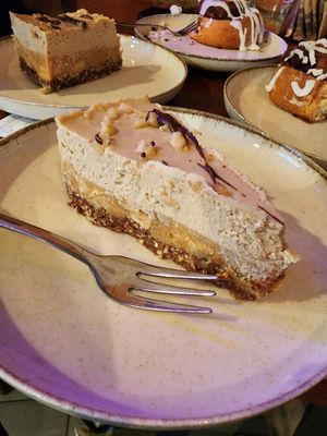 Snickers pie at Avocado Spot in Gdansk
