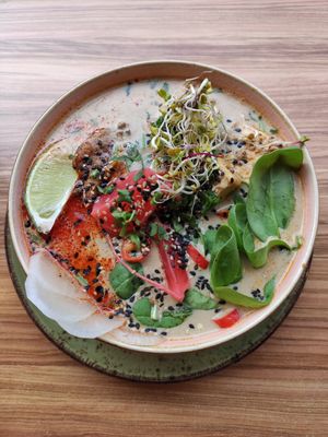 Tom kha at Avocado Spot in Gdansk