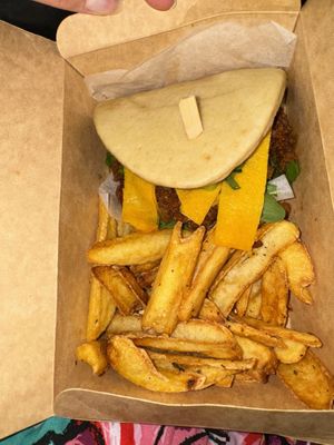 Vegan sloppy Joe  at Bunbun in Kas