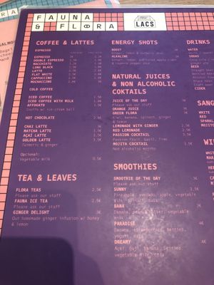 Drinks   at Fauna & Flora in Lisbon