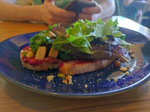 Forest Toast at Fauna & Flora in Lisbon