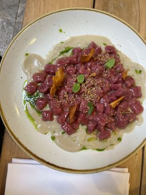 Gnocchi  #Veganuary at Aromaticus - Trastevere in Rome