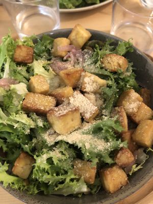 Tempeh salad  at Aromaticus - Trastevere in Rome