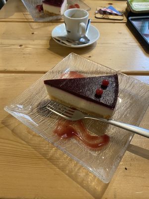 Cheesecake  at Aromaticus - Trastevere in Rome