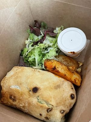 Kebab wrap  at Aromaticus - Trastevere in Rome