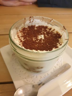 Tiramisu at Aromaticus - Trastevere in Rome
