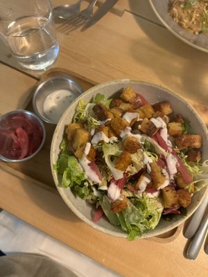 caesar salad   at Aromaticus - Trastevere in Rome