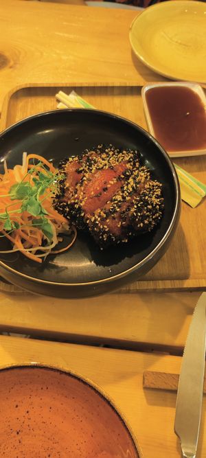 Cocomero in teriyaki at Aromaticus - Trastevere in Rome