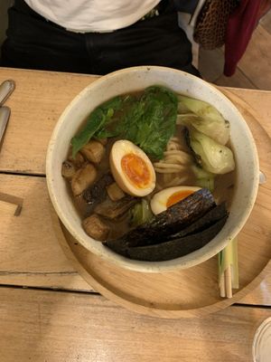 ramen vegetariano del mio ragazzo  at Aromaticus - Trastevere in Rome
