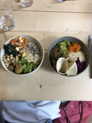Rice bowls  at Aromaticus - Trastevere in Rome