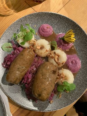 Roladki z seitana 💜💛❤️ at Planta Bistro in Poznan