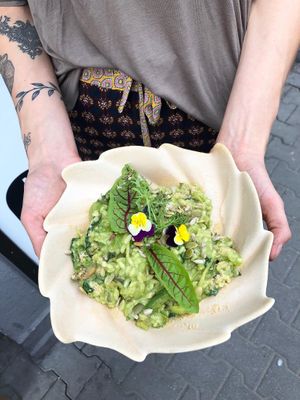 risotto  at Planta Bistro in Poznan