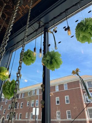 Cafe interior   at Charmers Cafe in Chicago