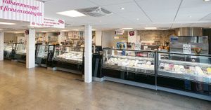 Inside at Glassmagasinet in Visby