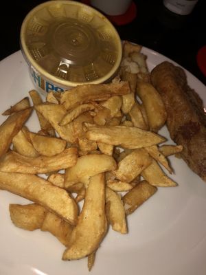 Curry  at Lanchester Fish Bar in Lanchester