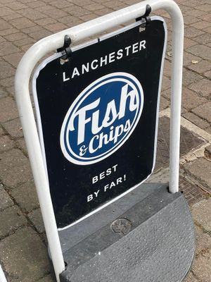   at Lanchester Fish Bar in Lanchester