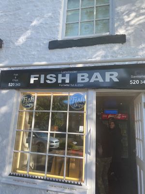 Outside   at Lanchester Fish Bar in Lanchester