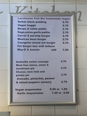   at Lanchester Fish Bar in Lanchester