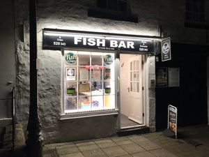 Exterior  at Lanchester Fish Bar in Lanchester