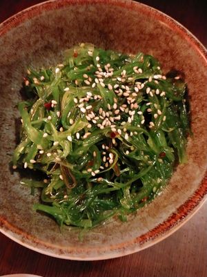 Wakame salad at Sushi Couronne in Aix-en Provence