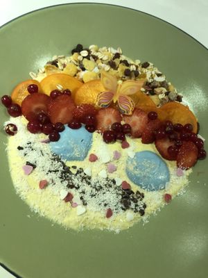 Valentine’s Beach bowl at Jippies Kattencafe in Haarlem