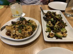 So many yummy vegan options!!  at True Food Kitchen in Jacksonville