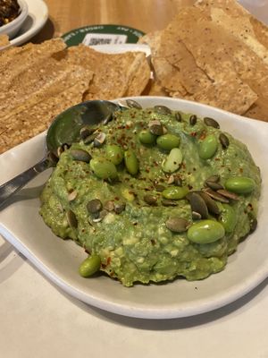 Edamame Guacamole at True Food Kitchen in Jacksonville