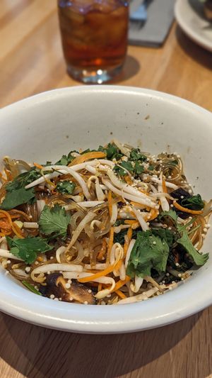 Korean noodle bowl at True Food Kitchen in Jacksonville