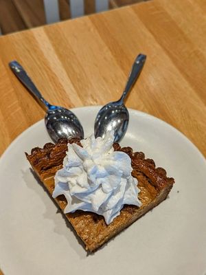 Squash pie at True Food Kitchen in Jacksonville