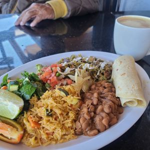 Ropa Vieja and a Turkish Coffee at Tumerico - 4th Ave in Tucson