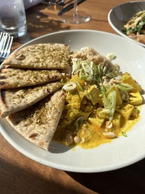 Vegan Curry  at Bistro 42 in Essex
