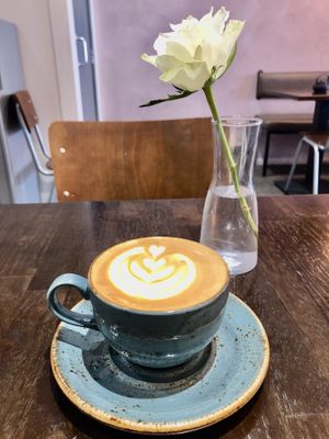 Oat cappuccino   at Brew & Bake in Belfast