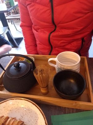 Tea ceremony at Brew & Bake in Belfast