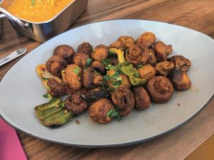 Mushrooms at Roti in Mataro