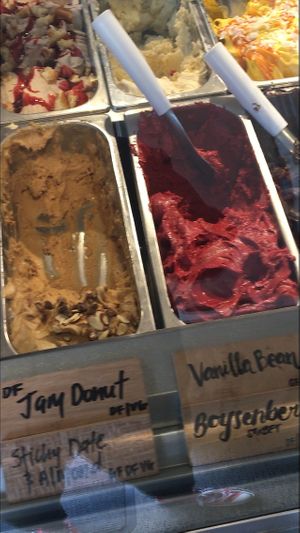 So many flavors!  at Little 'Lato in Auckland