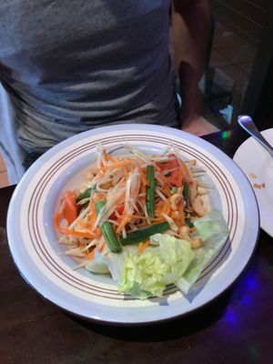 Papaya salad at U-TONG in Clayfield