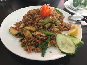 Thai fried rice with veggies & tofu at U-TONG in Clayfield